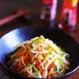 もやしと彩り野菜のピリ辛さっぱりナムル