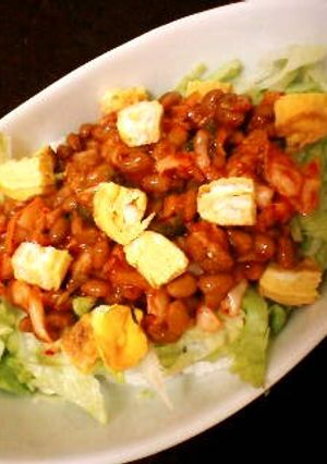 納豆キムチ丼-レシピのメイン写真