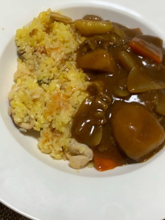 ちょっと贅沢パエリアカレー-レシピのメイン写真
