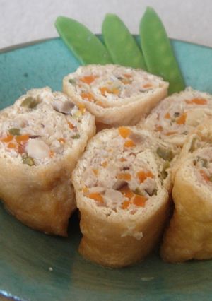 油揚げの巻き巻き煮-レシピのメイン写真