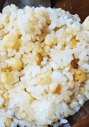 悪魔のしらすバターご飯-レシピのメイン写真