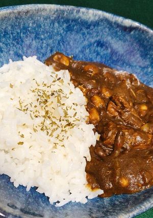 ほうれん草丸ごと！トマトサバカレー♡-レシピのメイン写真