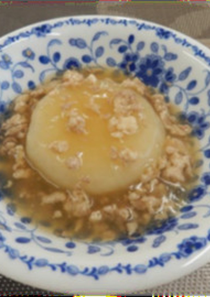 大根のそぼろあんかけ-レシピのメイン写真