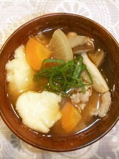 豆腐入りすいとん-レシピのメイン写真