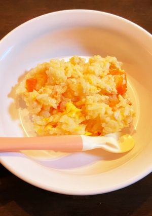 【離乳食後期9か月〜】チャーハン-レシピのメイン写真