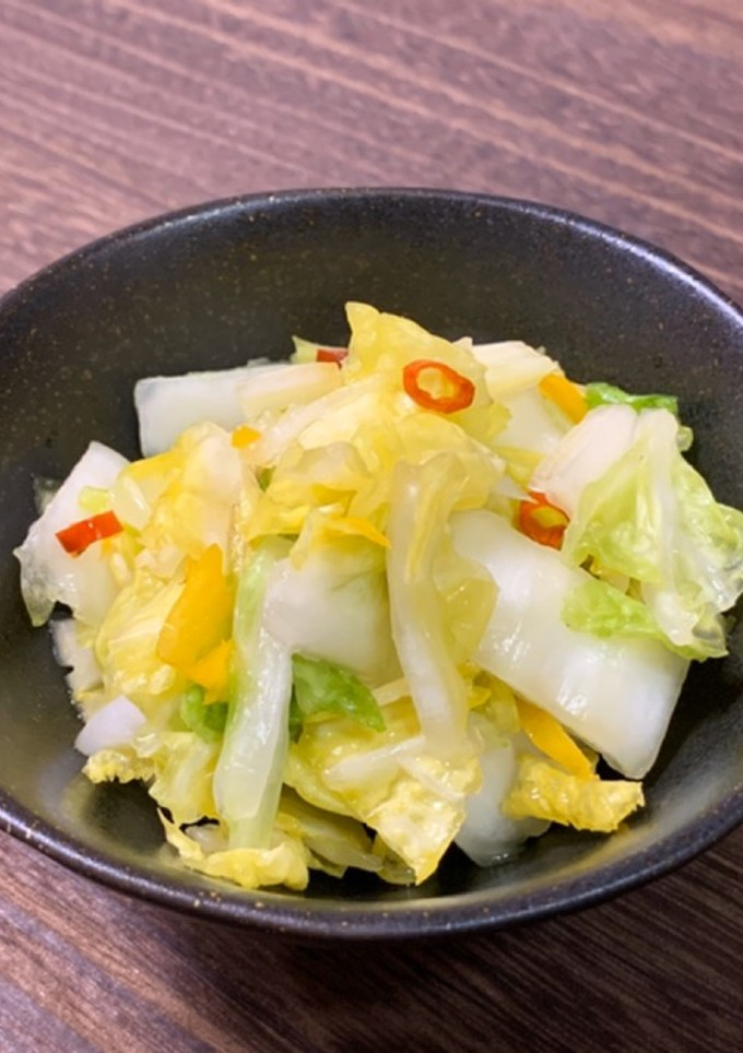 超簡単！浅漬ゆず白菜の漬物-レシピのメイン写真