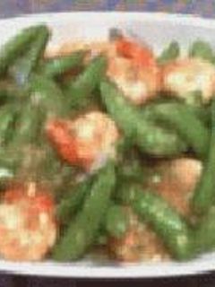 スナックえんどうとエビの炒め物-レシピのメイン写真