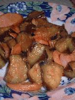 ソーセージとなすの辛みそ煮-レシピのメイン写真