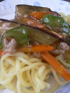 ピリ辛 ☆ナスのあんかけ焼きそば☆-レシピのメイン写真