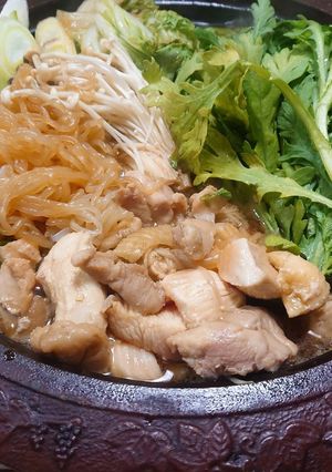 めんつゆで簡単！楽ちん♪鶏すき焼き-レシピのメイン写真