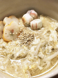 生姜香る、餡掛け卵うどん!-レシピのメイン写真