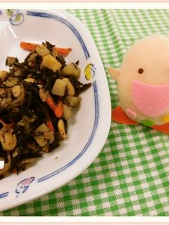 たべまる給食【ひじきの炒め煮】-レシピのメイン写真