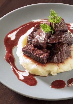 阿波牛のワイン煮込み-レシピのメイン写真