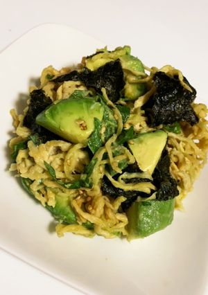 麺つゆ★切り干し大根とアボガドの海苔風味-レシピのメイン写真
