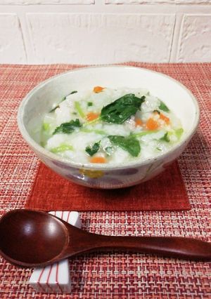 ＊かぶのとろ～り粥＊野菜たっぷり栄養満点-レシピのメイン写真