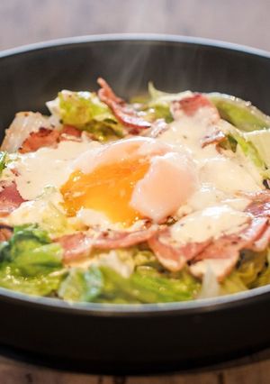 レタスのホットシーザーサラダ-レシピのメイン写真