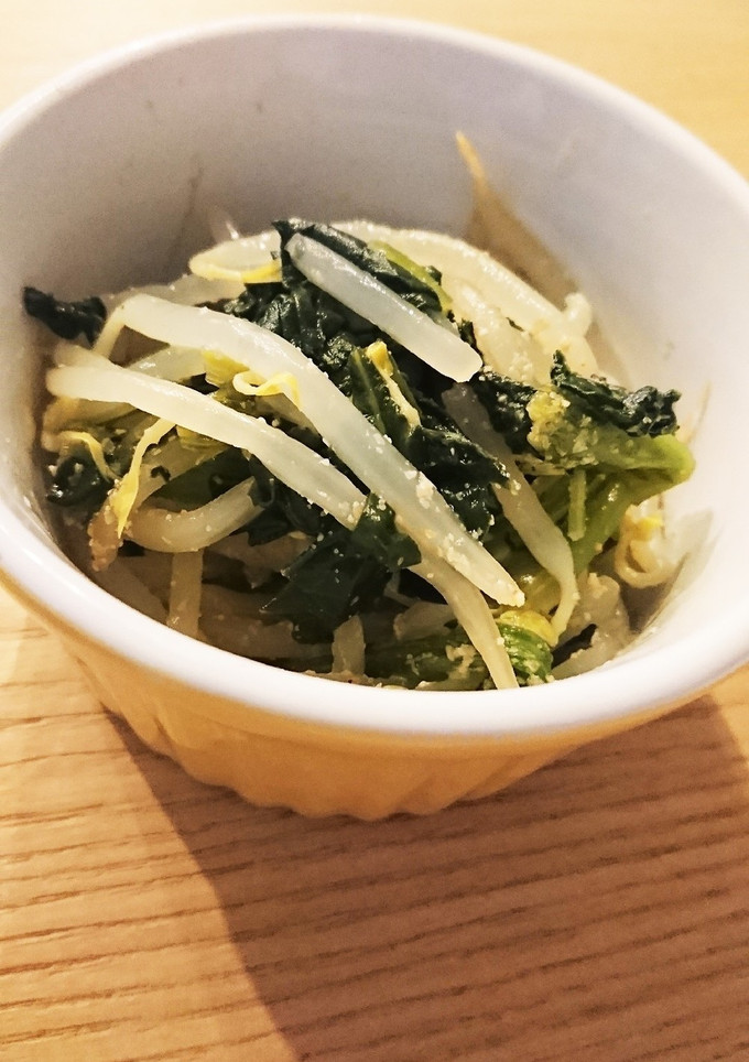 もやしとほうれん草のナムル-レシピのメイン写真