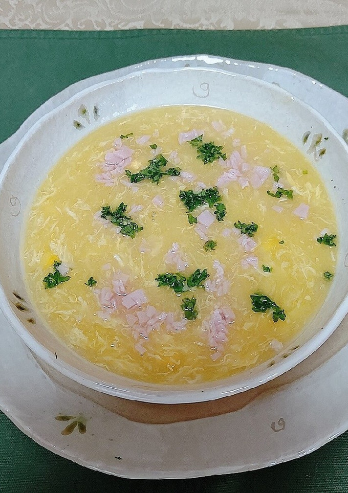 とうもろこしのスープ-レシピのメイン写真