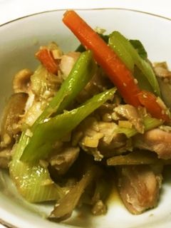 鶏ごぼう舞茸の炒め煮-レシピのメイン写真