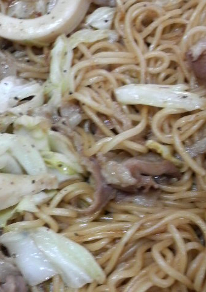簡単★豚イカよくばり焼きそば★-レシピのメイン写真