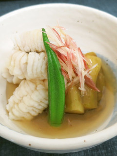 ハモと焼きナスの冷やし鉢-レシピのメイン写真