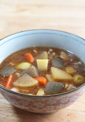 簡単！基本の野菜・具だくさん豚汁レシピ-レシピのメイン写真