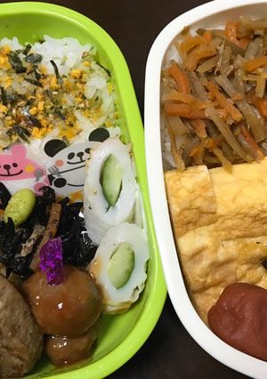 公園弁当-レシピのメイン写真