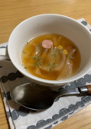 簡単コンソメスープ-レシピのメイン写真