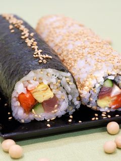 ごまたっぷり!恵方巻-レシピのメイン写真