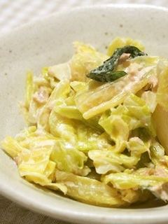 キャベツ・ツナ・大葉のからマヨ和え♪-レシピのメイン写真