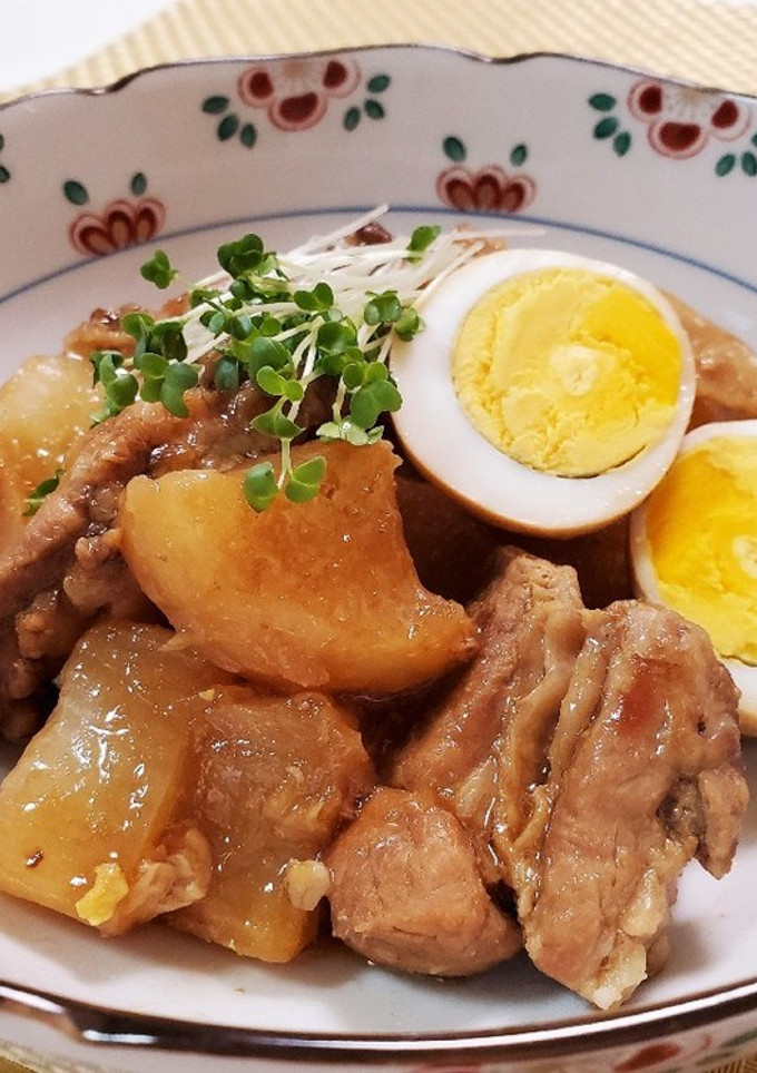 豚肉と大根のこってり中華煮-レシピのメイン写真