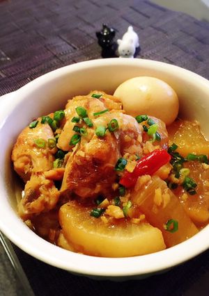 とろ〜り味たま♪大根と手羽のオイスター煮-レシピのメイン写真