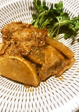 味噌ベースの豚バラ大根-レシピのメイン写真