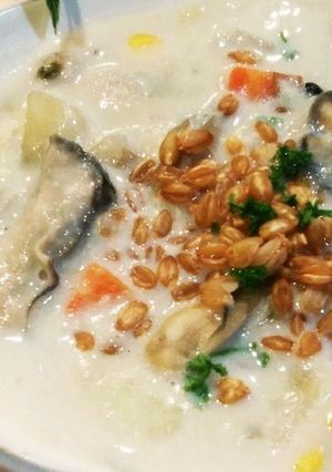 野菜たっぷり　牡蠣のチャウダー-レシピのメイン写真
