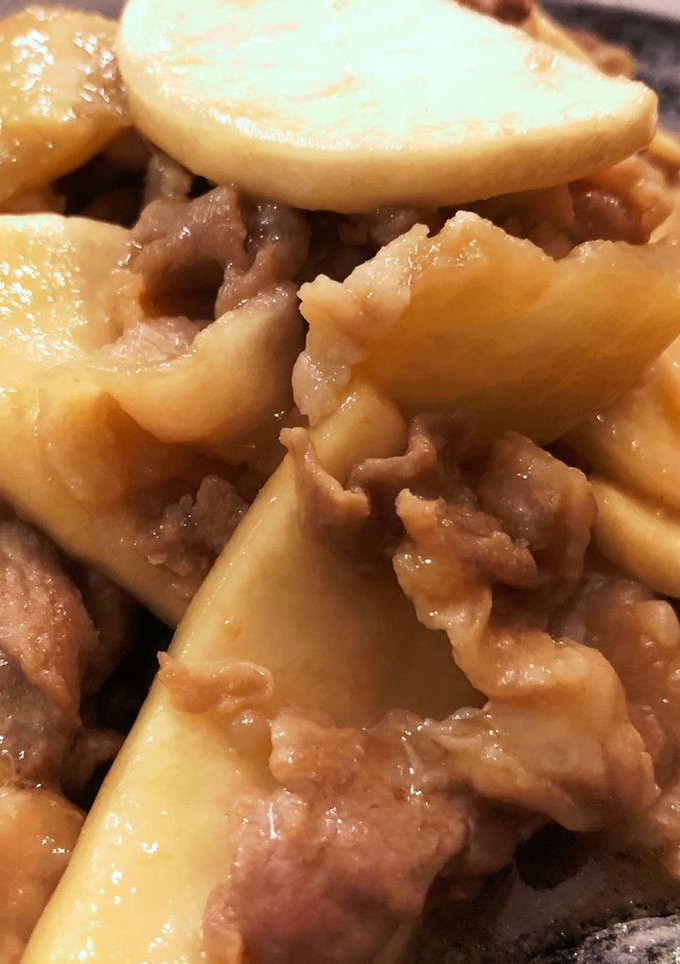 炒めるだけ？簡単かぶと豚肉の炒め物-レシピのメイン写真