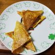高野豆腐のフレンチトースト風チョコ挟み