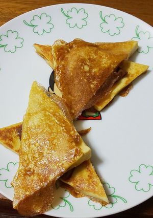 高野豆腐のフレンチトースト風チョコ挟み-レシピのメイン写真