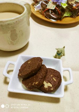 チョコ風味のアイスボックスクッキー-レシピのメイン写真