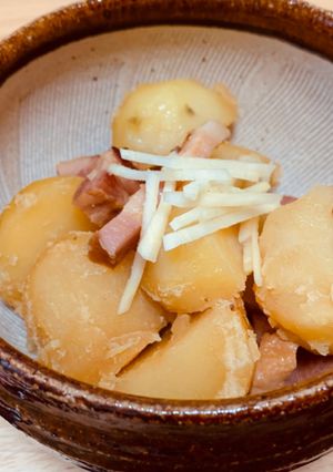 じゃがいもとベーコンの煮つけ-レシピのメイン写真