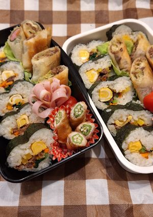 高１男子とパパの弁当241016-レシピのメイン写真