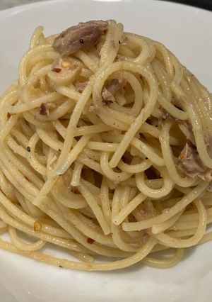 Tuna Aglio e Olio-レシピのメイン写真