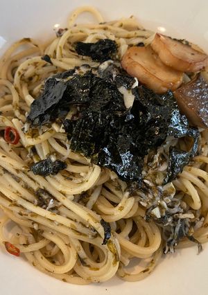 レモン香る🍋海苔としらすのパスタ-レシピのメイン写真