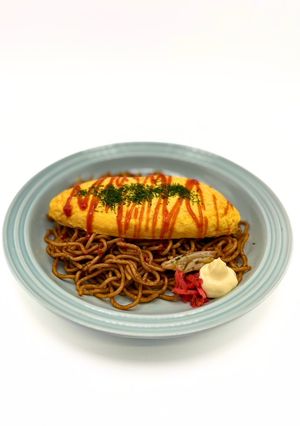 ふわとろオムレツ焼きそば-レシピのメイン写真