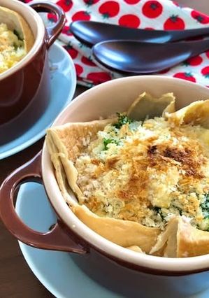 スティックセニョールと板麩のキッシュ風-レシピのメイン写真