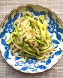 シーフードグリーンチリソースうどん
