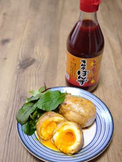 半熟卵の肉巻き-レシピのメイン写真