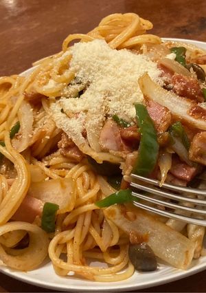 きのう何食べシロさんのナポリタン+α-レシピのメイン写真