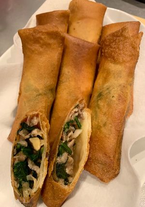 春菊の春巻き-レシピのメイン写真