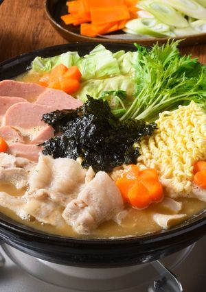 【鍋〆サリ麺】濃厚すぎる!白湯鍋-レシピのメイン写真