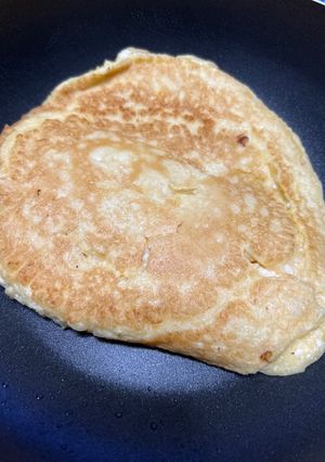 痩せたいパンケーキ 5分-レシピのメイン写真